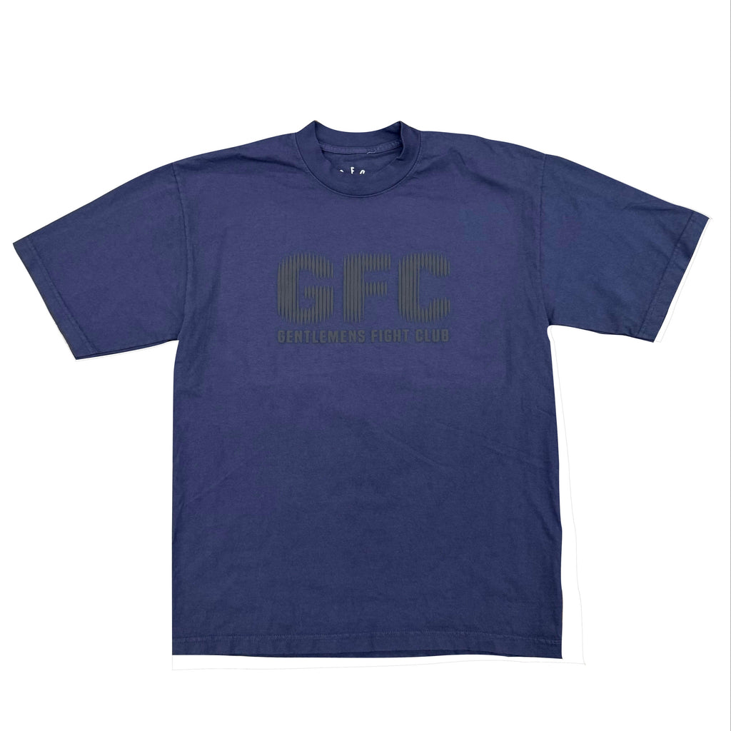 GFC BEHIND THE GLASS Heavyweight Short Sleeve Shirt Dusty Navy