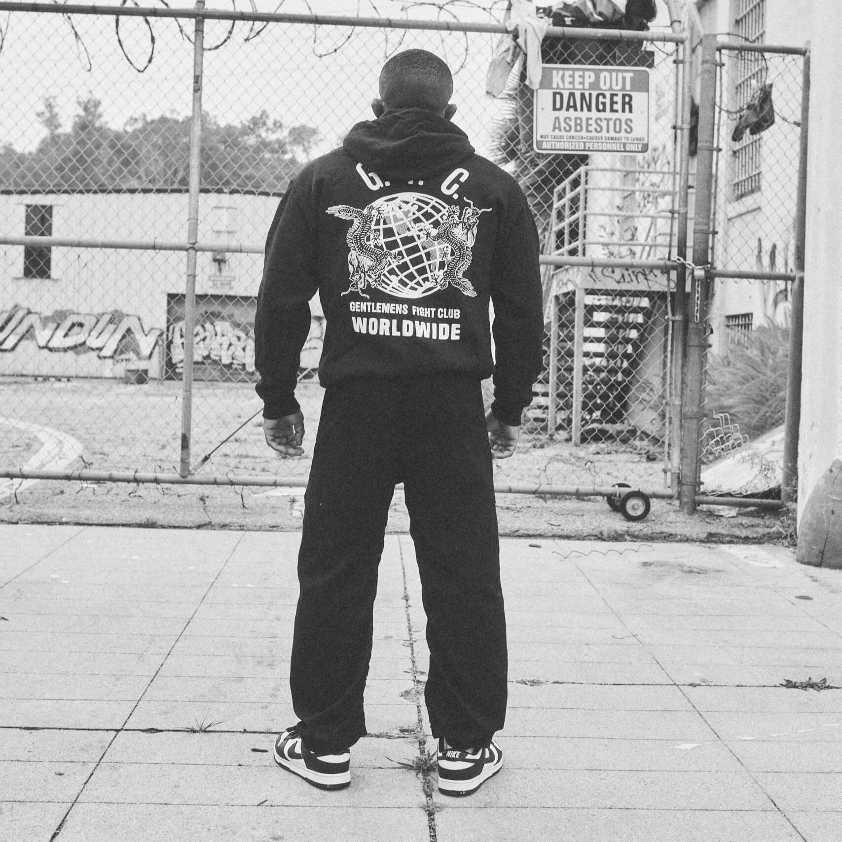 GFC Worldwide Pullover Hoodie Black