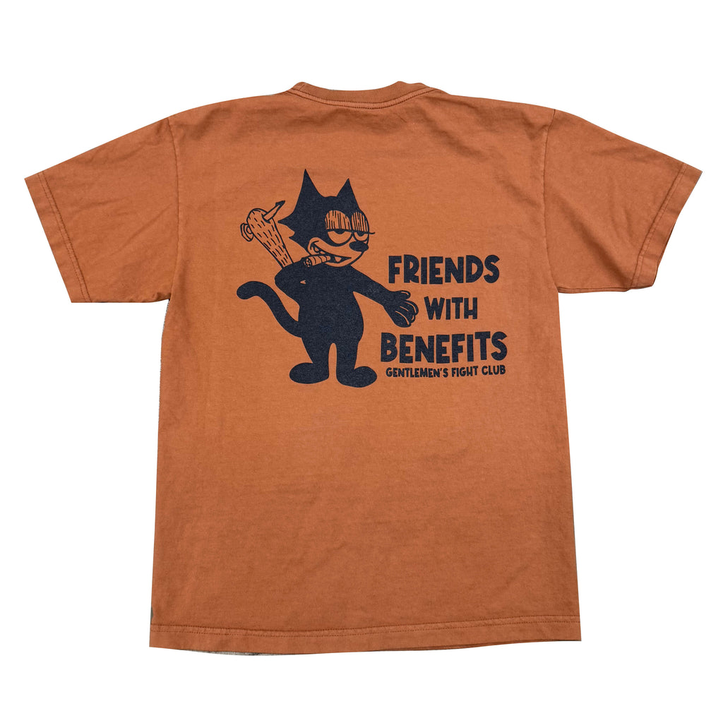 GFC FRIENDS WITH BENEFITS MIDDLEWEIGHT Short Sleeve Shirt Chestnut
