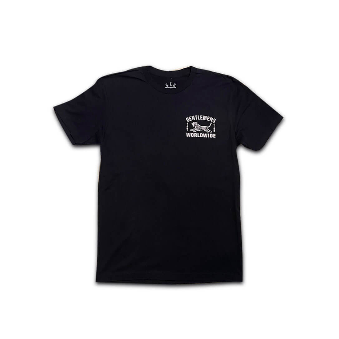 GFC Tiger LIGHTWEIGHT Short Sleeve Shirt Black