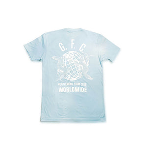 GFC Worldwide LIGHTWEIGHT Short Sleeve Tee Light Blue