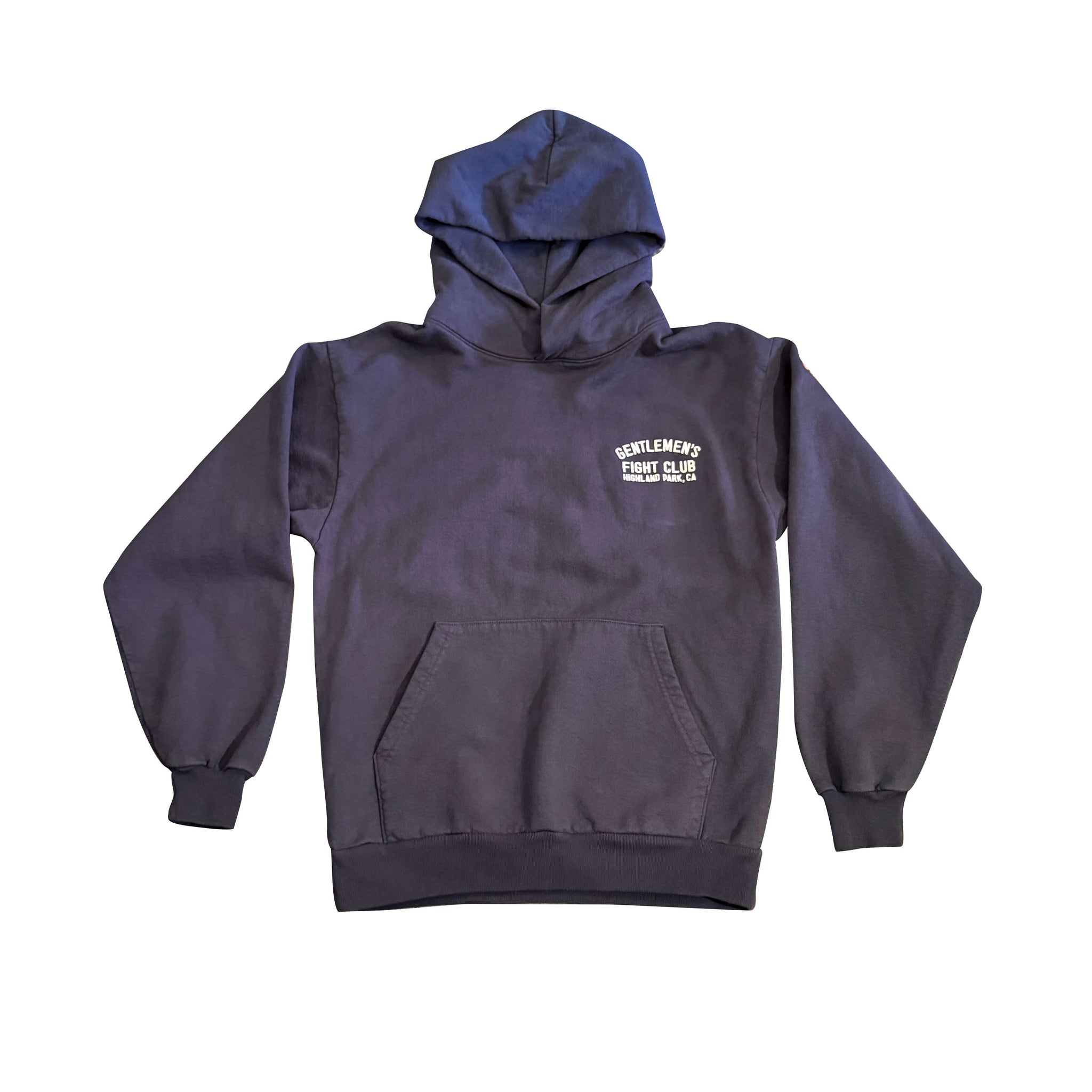 GFC HLP Pullover Hoodie Dusty Black 14oz Heavy Fleece EMBROIDERED