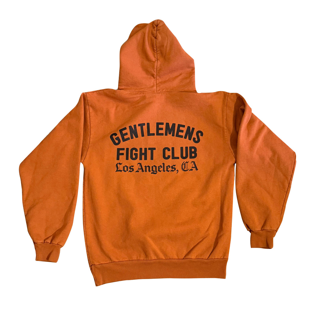 GFC Los Angeles Pullover Hoodie Chestnut 14oz Heavy Fleece PRINTED