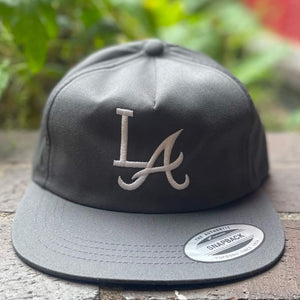 LA/ATL Snapback Hat Grey