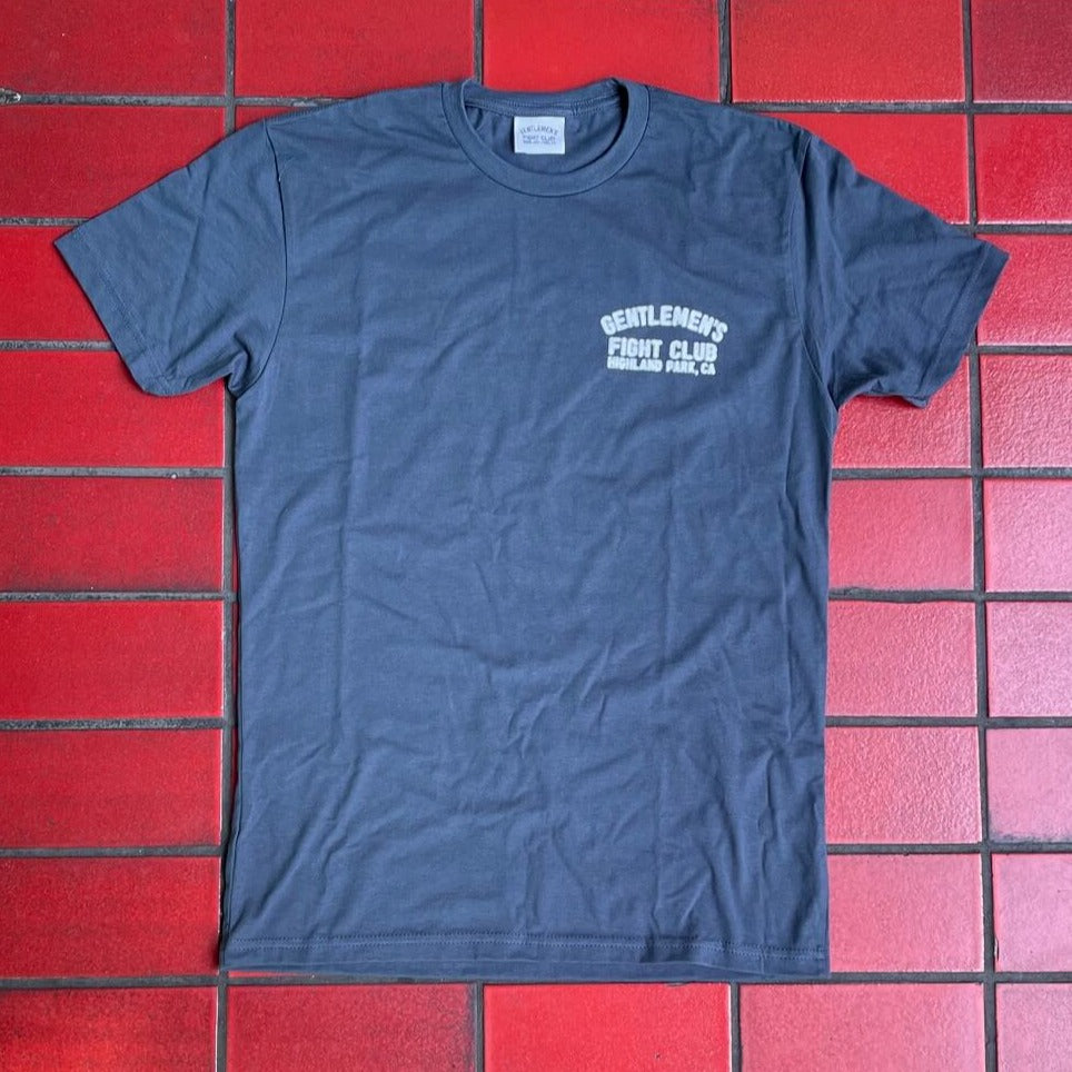 GFC 'Blurred Vision'  LIGHTWEIGHT Tee - Dusty Navy