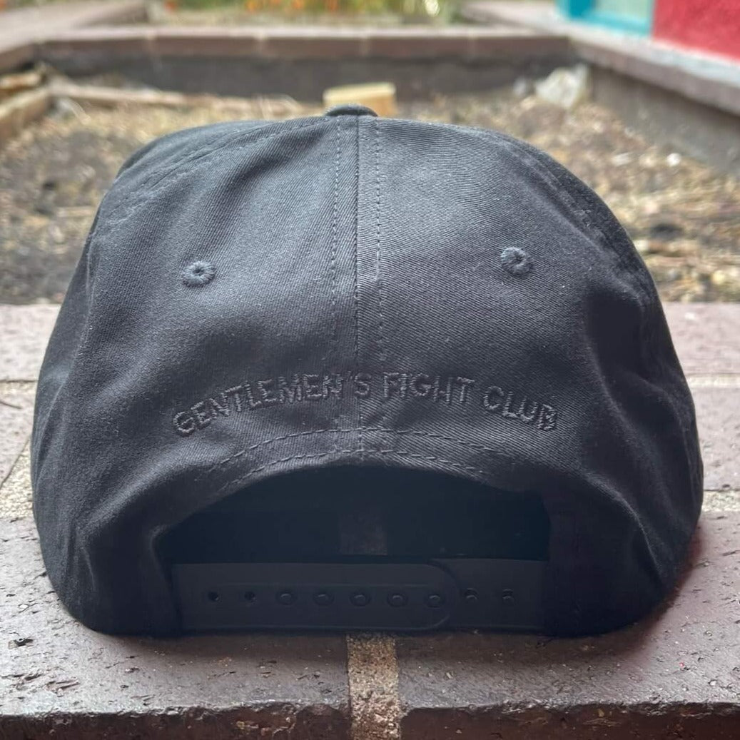 GENTLE Snapback Hat Black