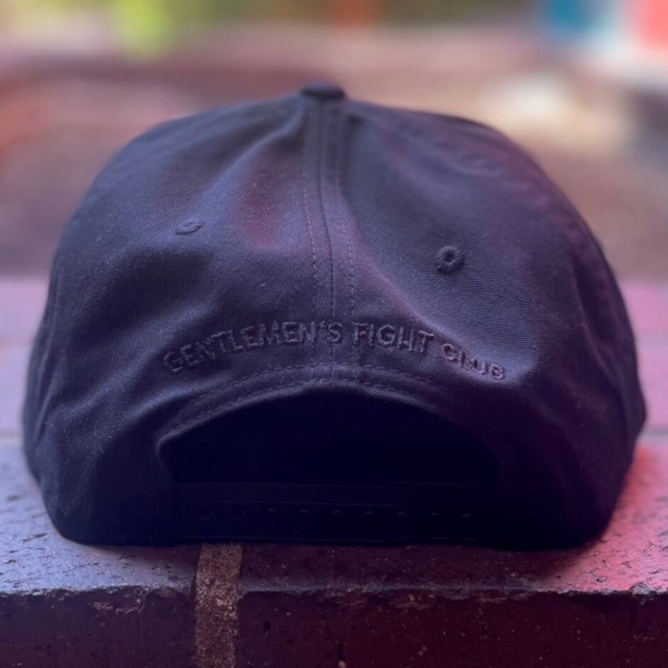 LA/ATL Snapback Hat Black