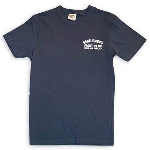 GFC 'Blurred Vision'  LIGHTWEIGHT Tee - Dusty Navy