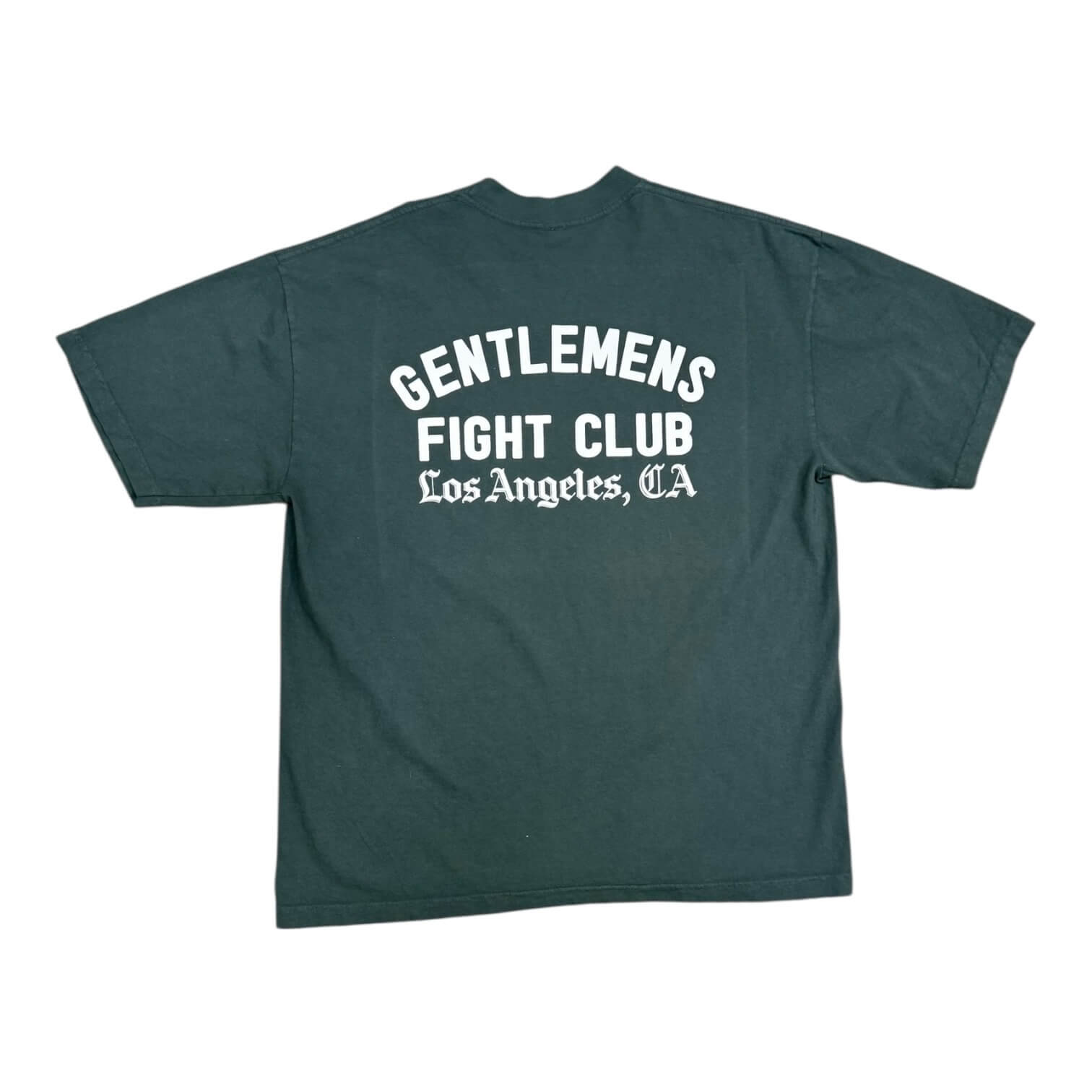Classic Los Angeles HEAVYWEIGHT Short Sleeve T-Shirt Forest Green