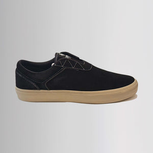 Opus Honey Slip on -  Black Cream Suede
